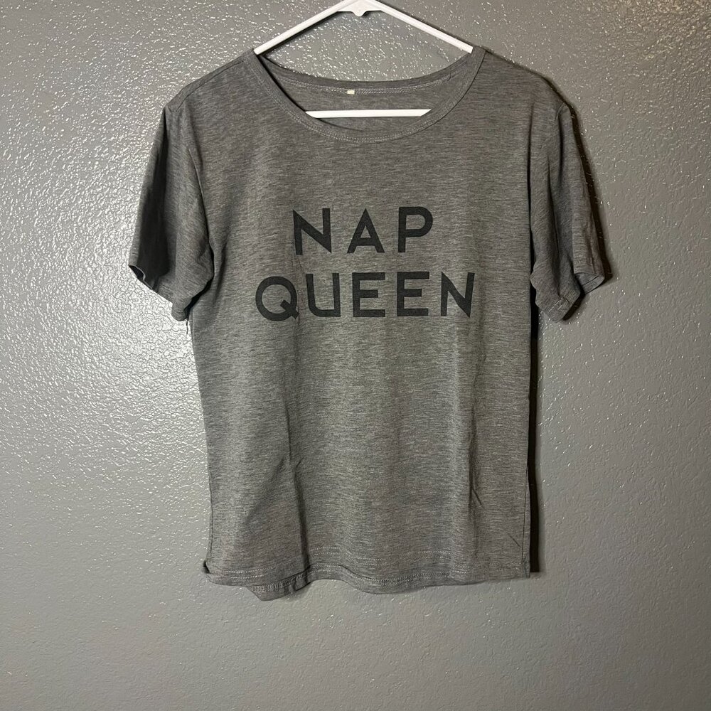 Nap Queen" Graphic Tee - Medium